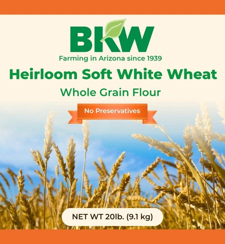 Heirloom Soft Whole Grain Flour 20 Lbs.
